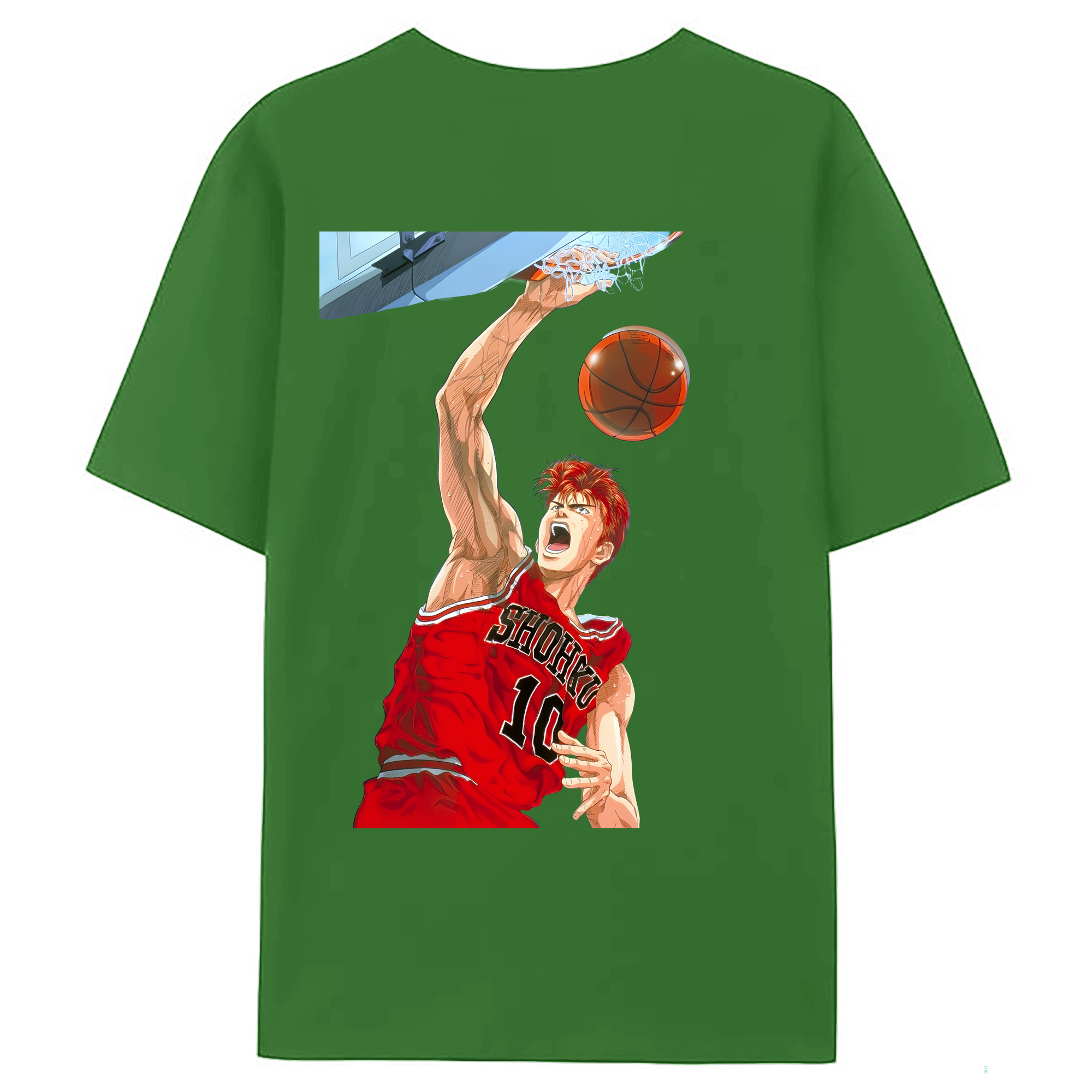 （画像用） SLAM DUNK／スラムダンク レディース半袖Tシャツ(バックプリント)